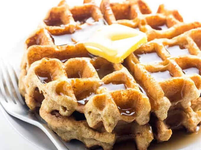 Keto Almond Flour Waffles