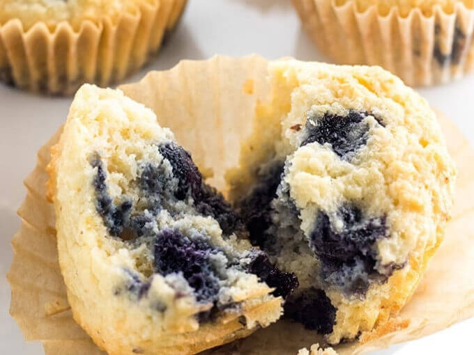 Keto Blueberry Muffins