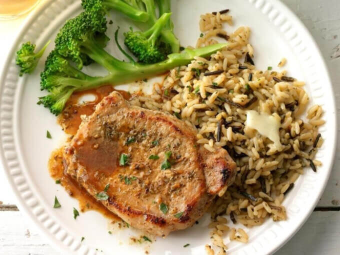 Keto Braised Pork Loin Chops