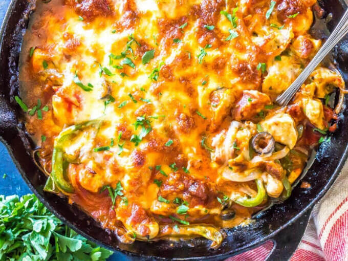 Keto Buffalo Chicken Casserole