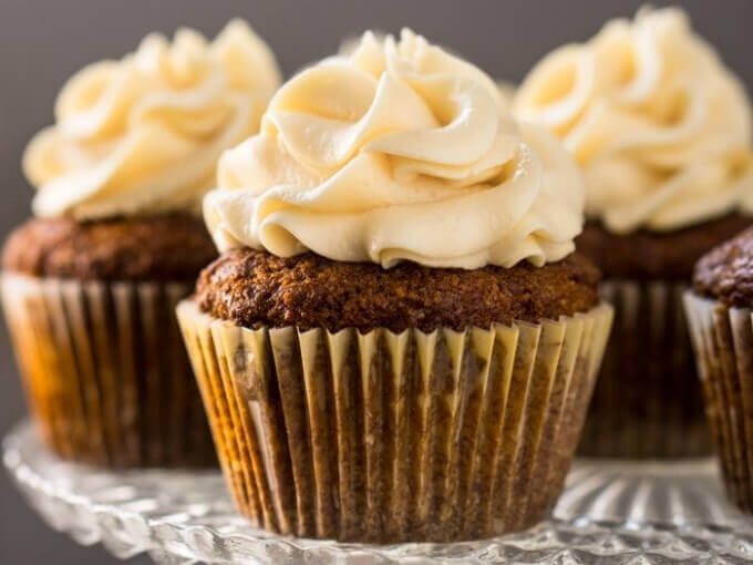 Keto Carrot Cupcakes