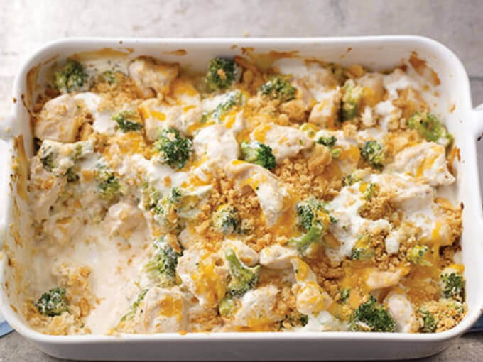 Keto Chicken Broccoli Casserole
