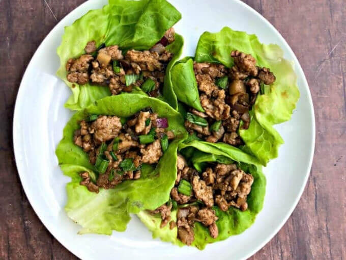 Keto Chicken Lettuce Wrap