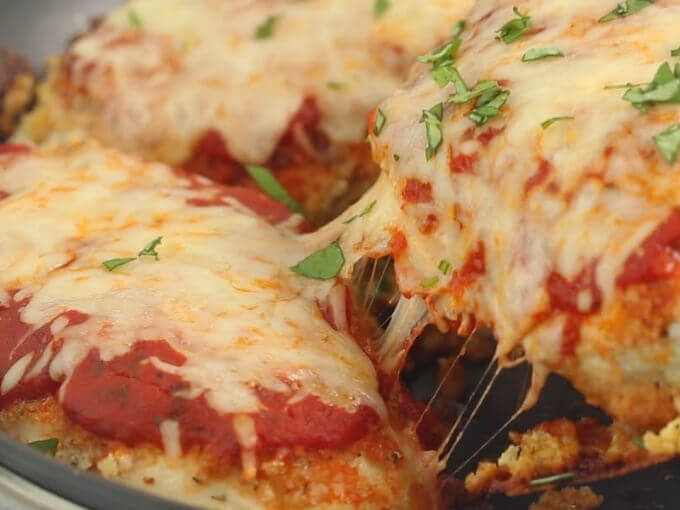 Keto Chicken Parmesan