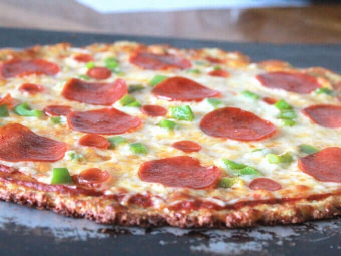 Keto Chicken Pizza Crust