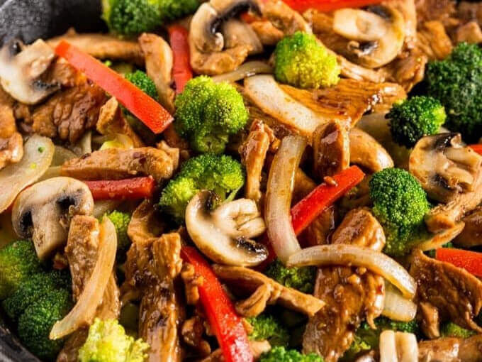 Keto Chicken Stir Fry