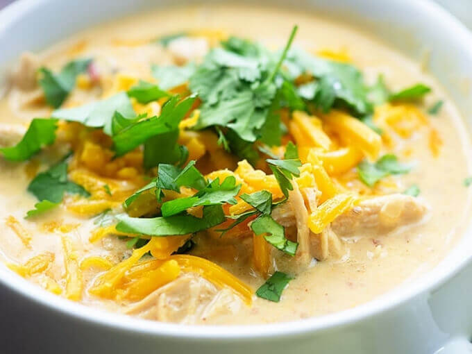 Keto Chicken Taco Soup