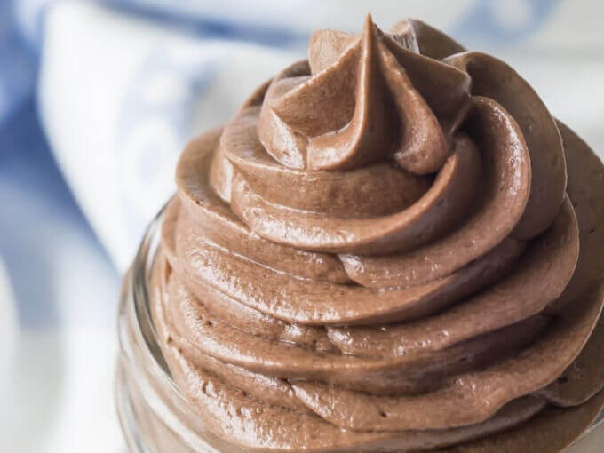 Keto Chocolate Buttercream Frosting