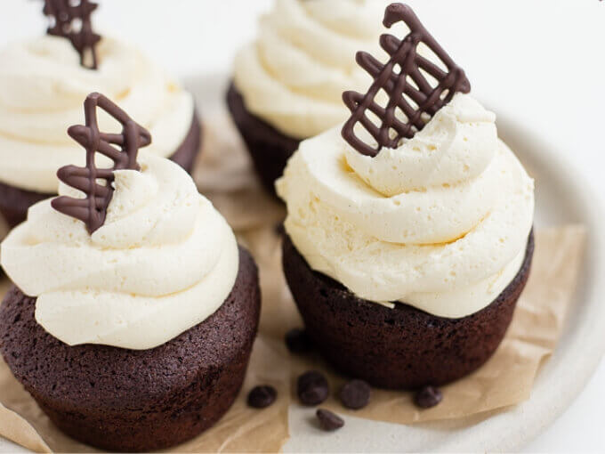 Keto Chocolate Cupcakes