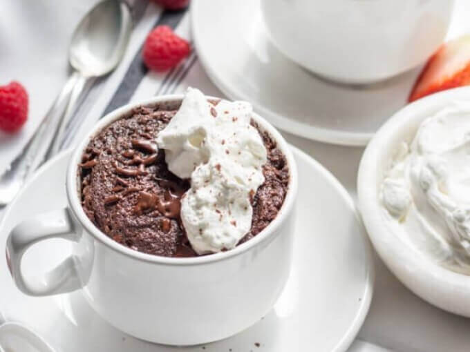 Keto Chocolate Mug Cake