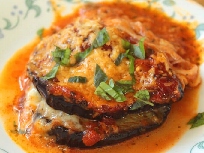 Keto Eggplant Parmesan