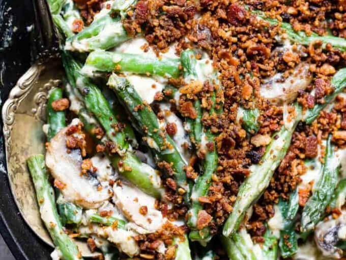 Keto Green Bean Casserole