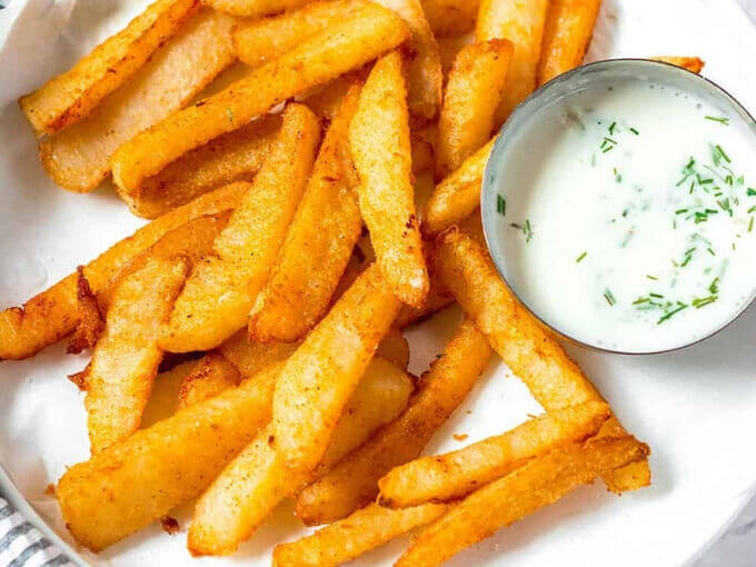 Keto Jicama Fries