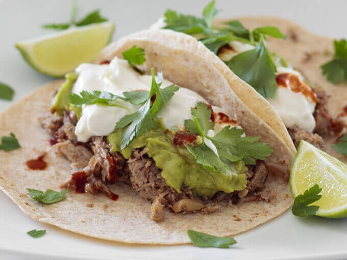 Keto Mexican Pulled Pork Tacos