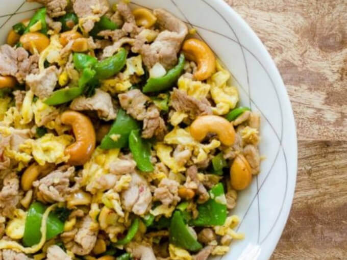 Keto Pork And Cashew Stir-Fry