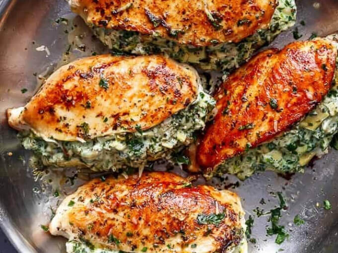 Keto Stuffed Chicken