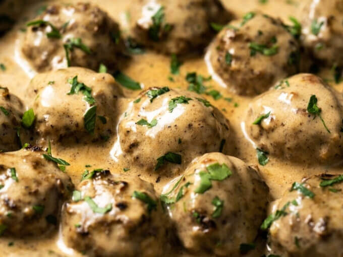 Keto Swedish Meatballs