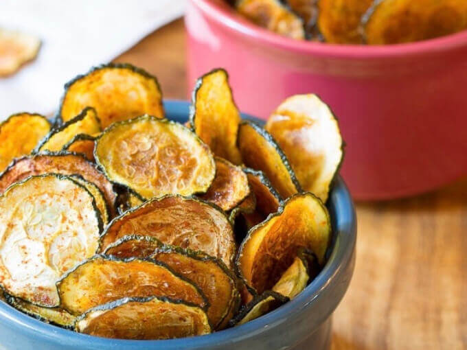 Keto Zucchini Chips