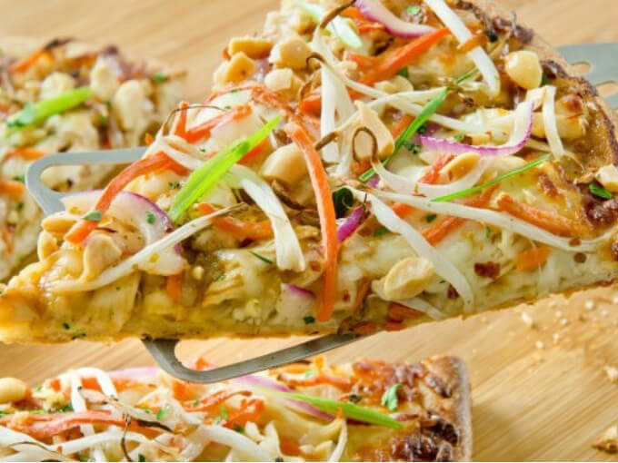 Thai Chicken Pizza
